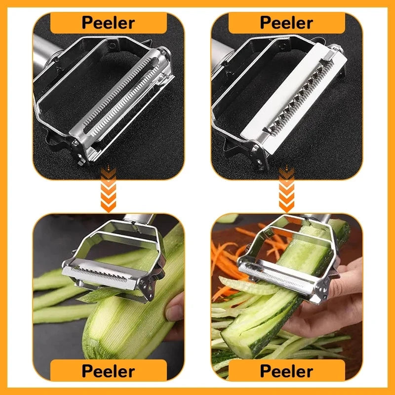 Multi-Function Fruit & Vegetable Peeler