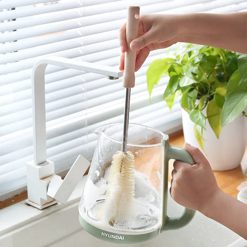 Long Handle Kitchen Bottle Scrubber
