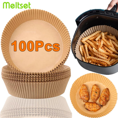 Non Stick Round Air Fryer Baking Papers