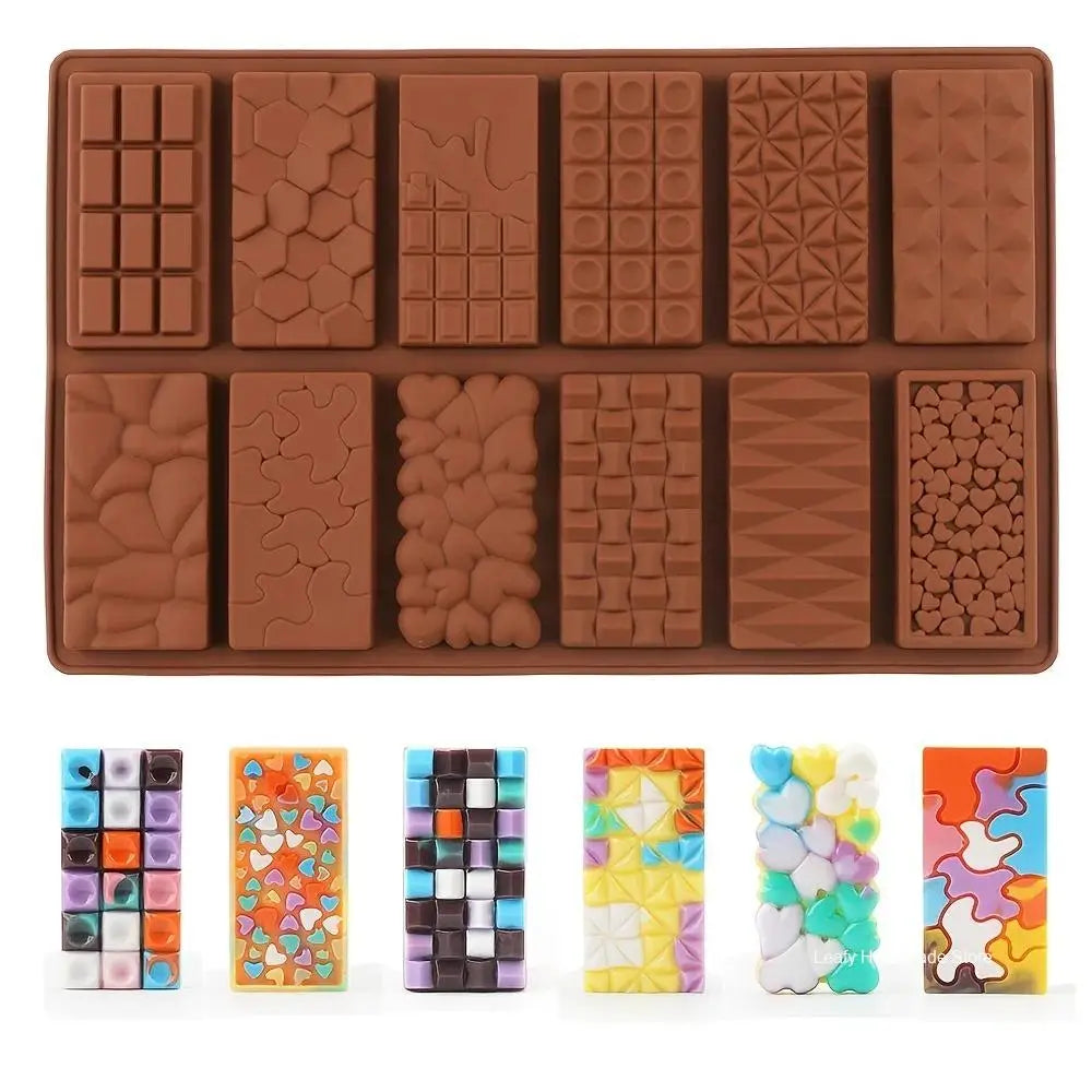 Silicone Dubai Chocolate Bar Mold