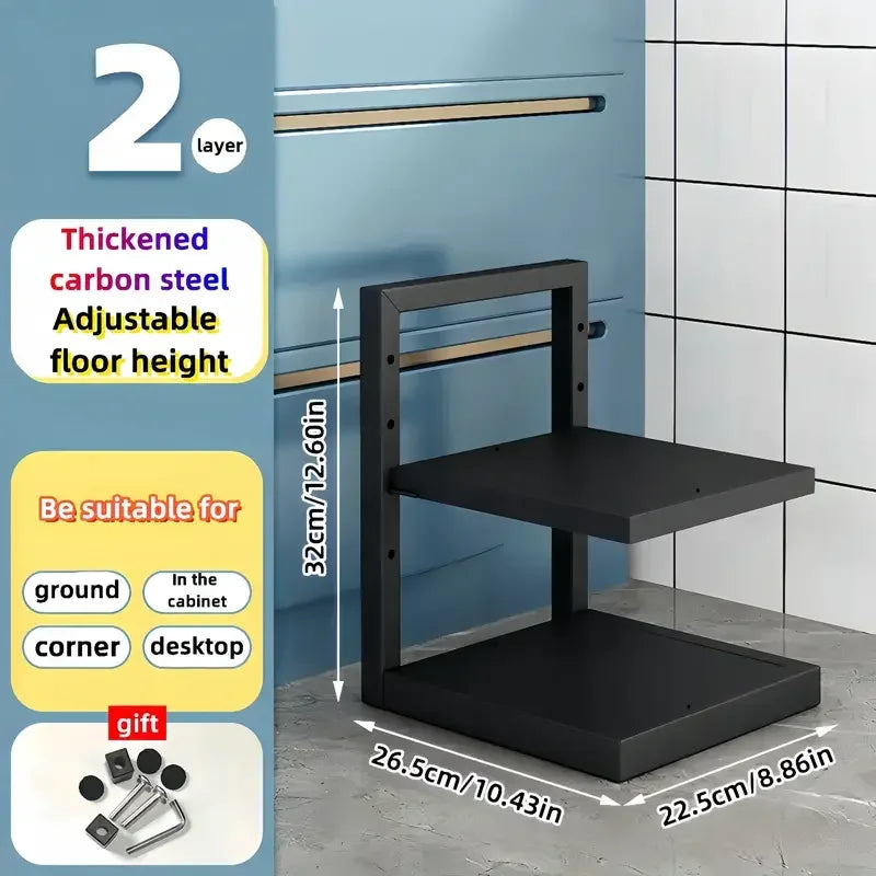 Multi Layer Kitchen Pot & Pan Storage Rack