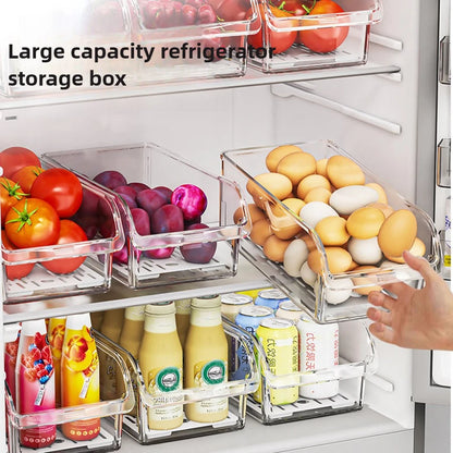 Fridge Storage Containers for Fruits Vegetables & Drinks