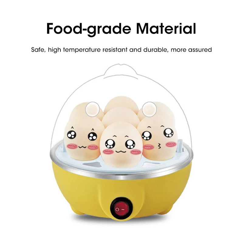 Multi-Functional Boiled & Steamed Egg Cooker