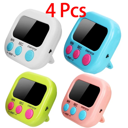 Digital Kitchen Timer Stopwatch with LCD Display