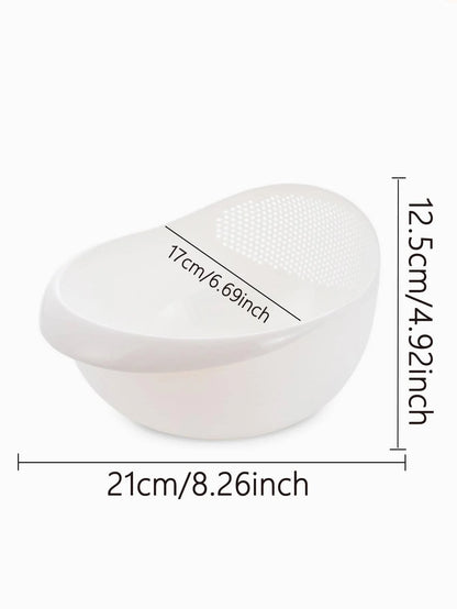 Kitchen Colander Rice & Fruit Washing Basket