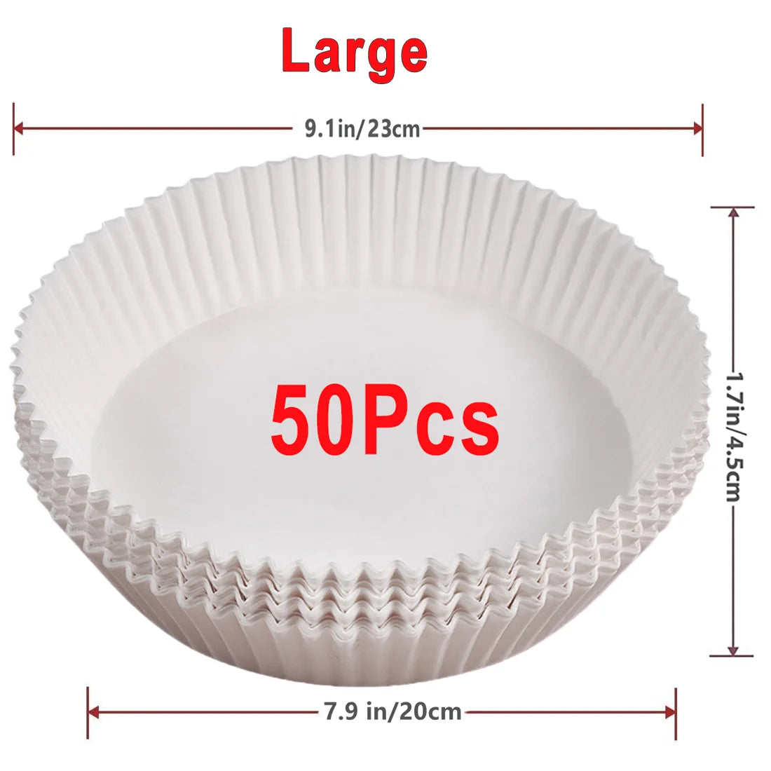 Non Stick Round Air Fryer Baking Papers