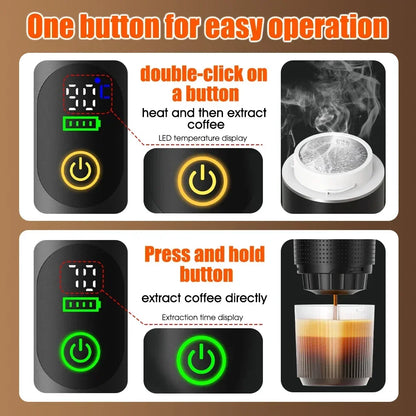 Portable 3-in-1 Espresso Coffee Machine