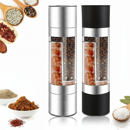2-in-1 Manual Salt & Pepper Grinder