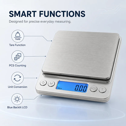 Digital Stainless Steel Kitchen Food Scale