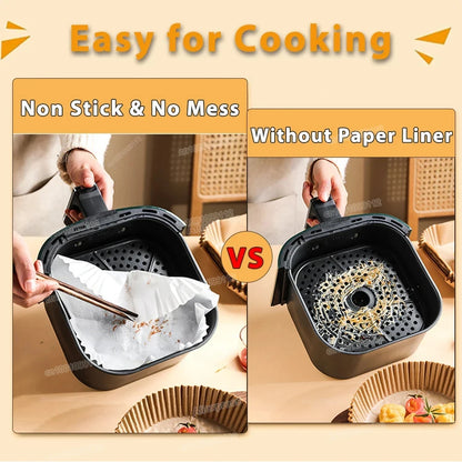 Non Stick Round Air Fryer Baking Papers