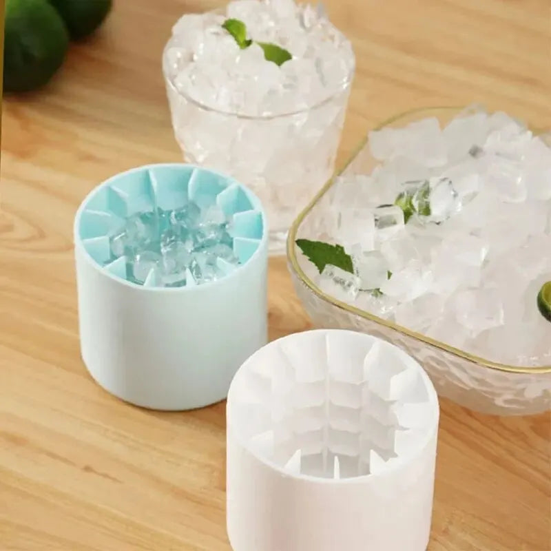 Silicone Round Ice Cube Mold for Drinks