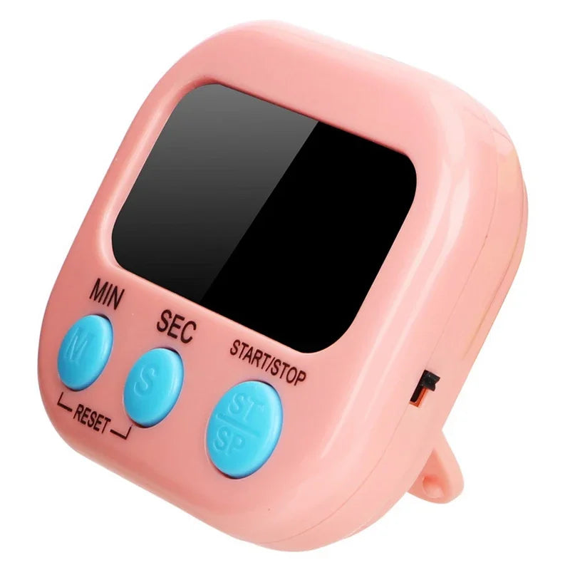Digital Kitchen Timer Stopwatch with LCD Display