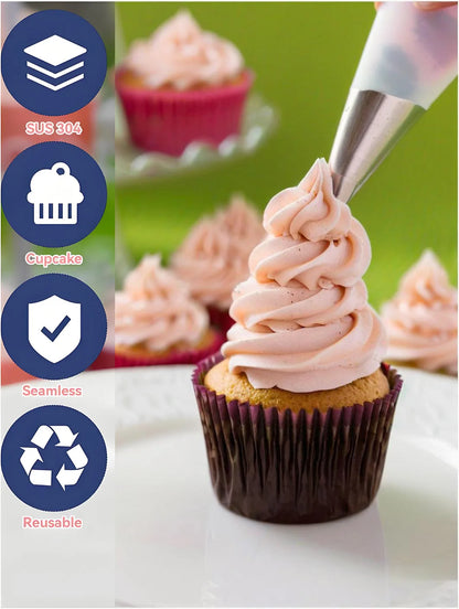 8pcs Cake Icing Piping Nozzles