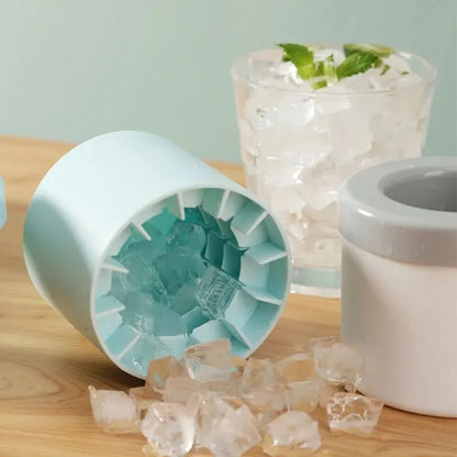 Silicone Round Ice Cube Mold for Drinks