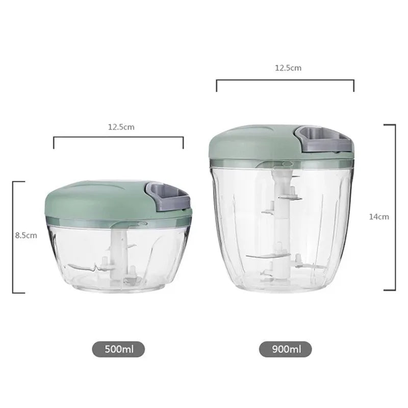 Manual Meat Mincer & Vegetable Chopper