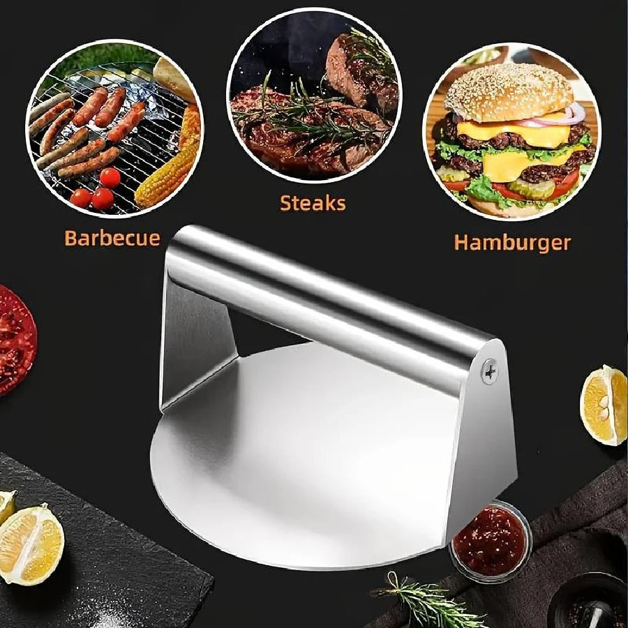 Stainless Steel Smash Burger Press