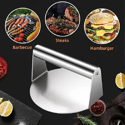 Stainless Steel Smash Burger Press