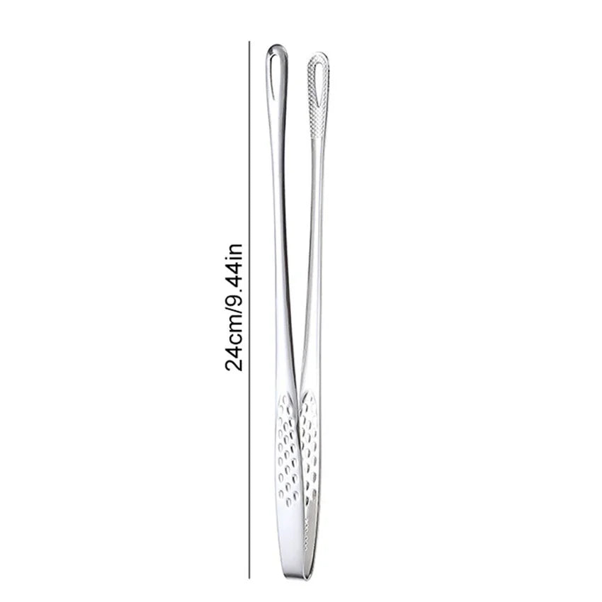 304 Stainless Steel BBQ & Steak Cooking Tongs