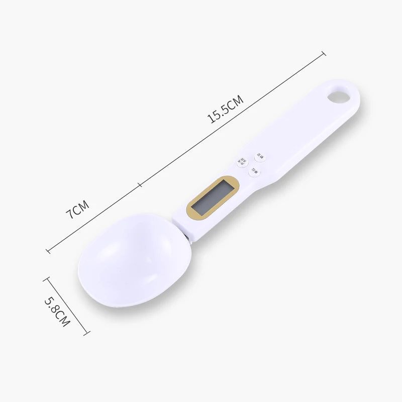 Digital Spoon Scale for Flour, Milk & Coffee