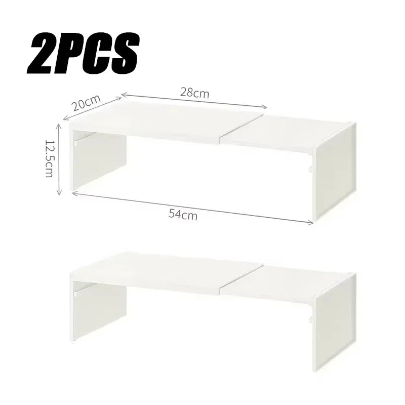 Adjustable Kitchen Cabinet Shelf Organizer