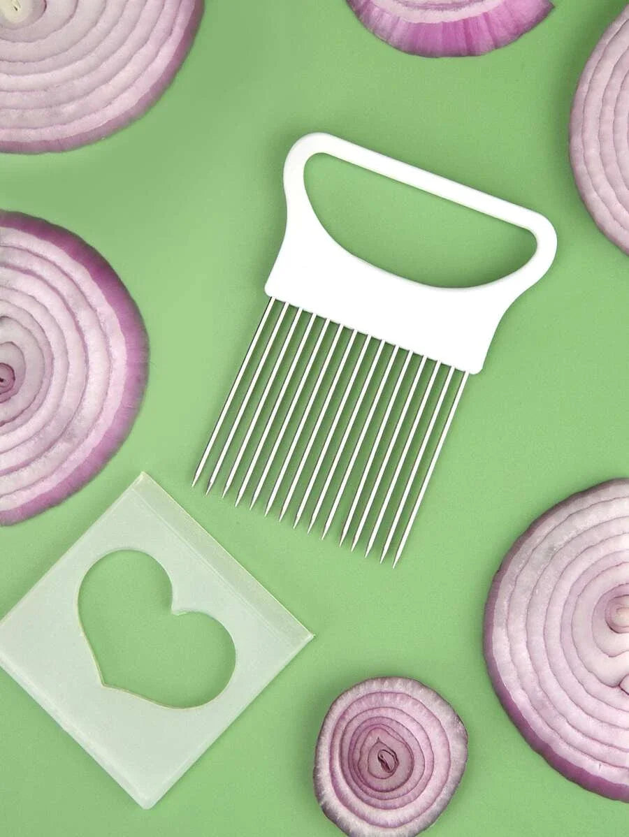 Stainless Steel Onion & Potato Slicing Tool
