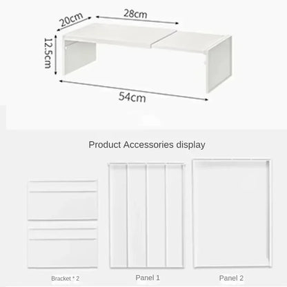 Adjustable Kitchen Cabinet Shelf Organizer