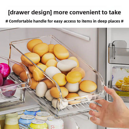 Fridge Storage Containers for Fruits Vegetables & Drinks