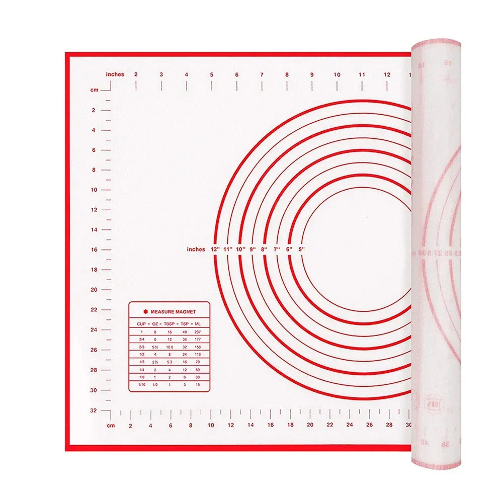 Non-Stick Reusable Dough Kneading & Rolling Mat