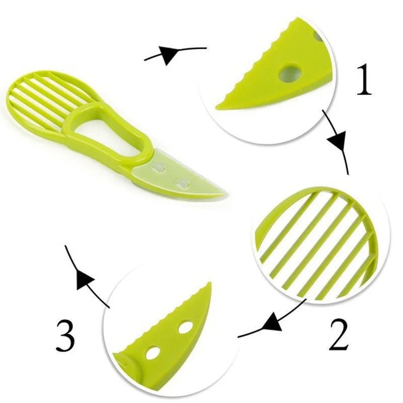 3-in-1 Avocado Slicer, Corer & Peeler