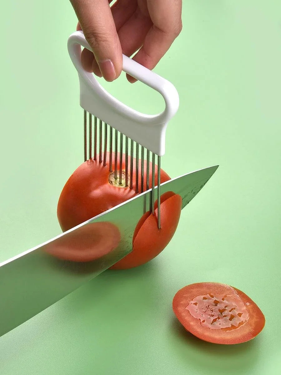 Stainless Steel Onion & Potato Slicing Tool