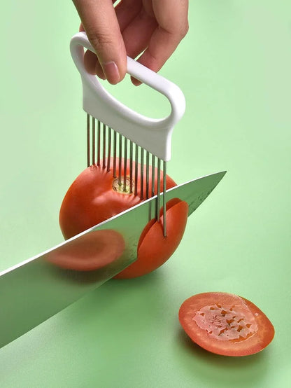 Stainless Steel Onion & Potato Slicing Tool