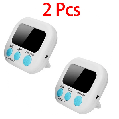 Digital Kitchen Timer Stopwatch with LCD Display
