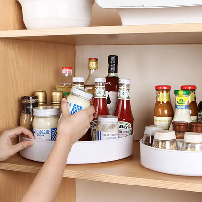 360° Rotating Kitchen Cabinet Organizer