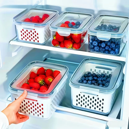 Fridge Fruit & Vegetable Storage Box Set