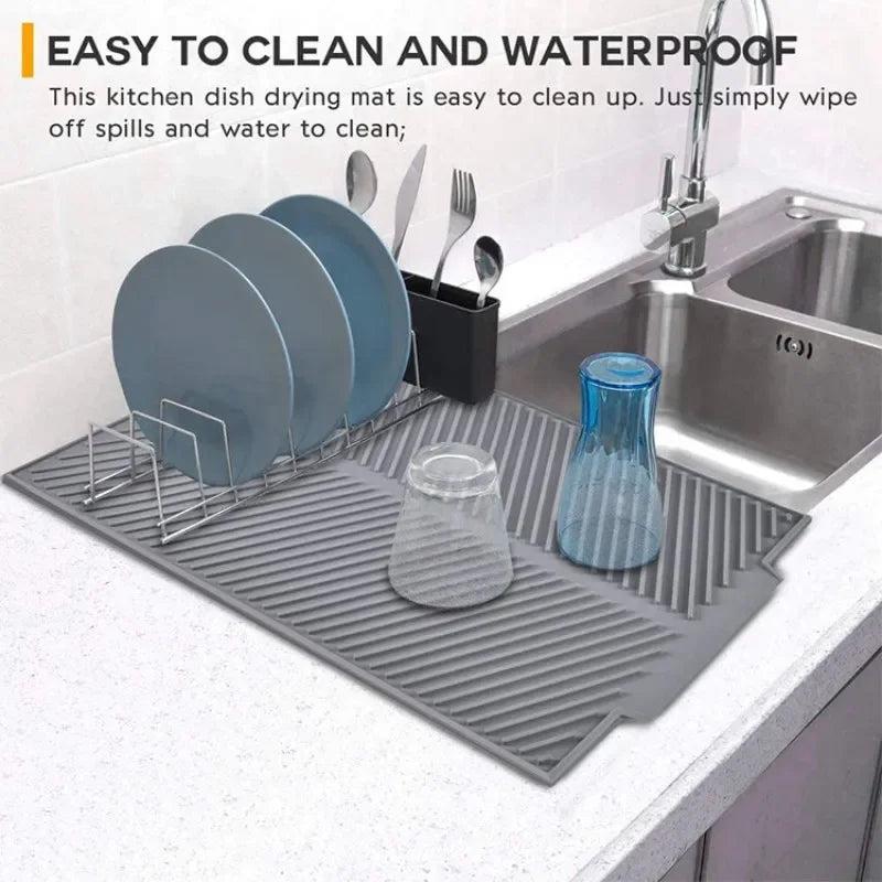 Silicone Kitchen Drain & Drying Mat