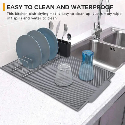 Silicone Kitchen Drain & Drying Mat