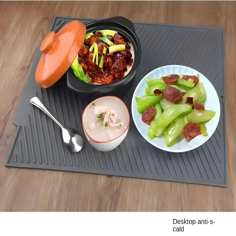 Silicone Kitchen Drain & Drying Mat