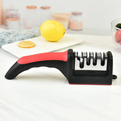 4-Section Multi-Functional Knife Sharpener