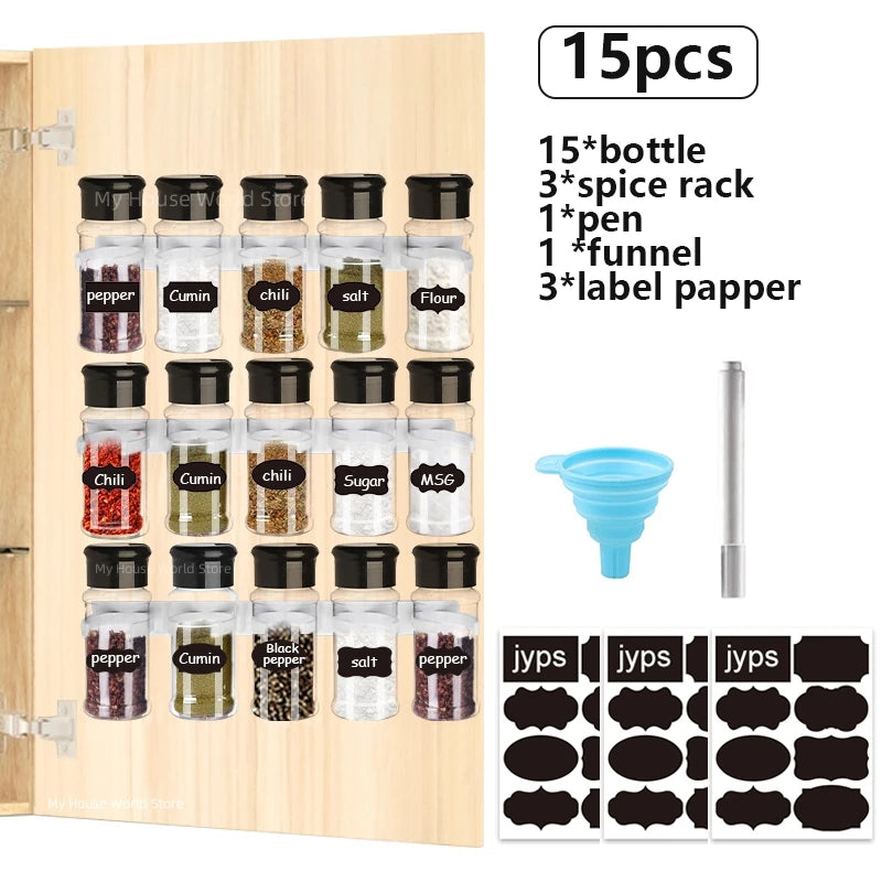 5/10/15/20PC Spice Storage Jars