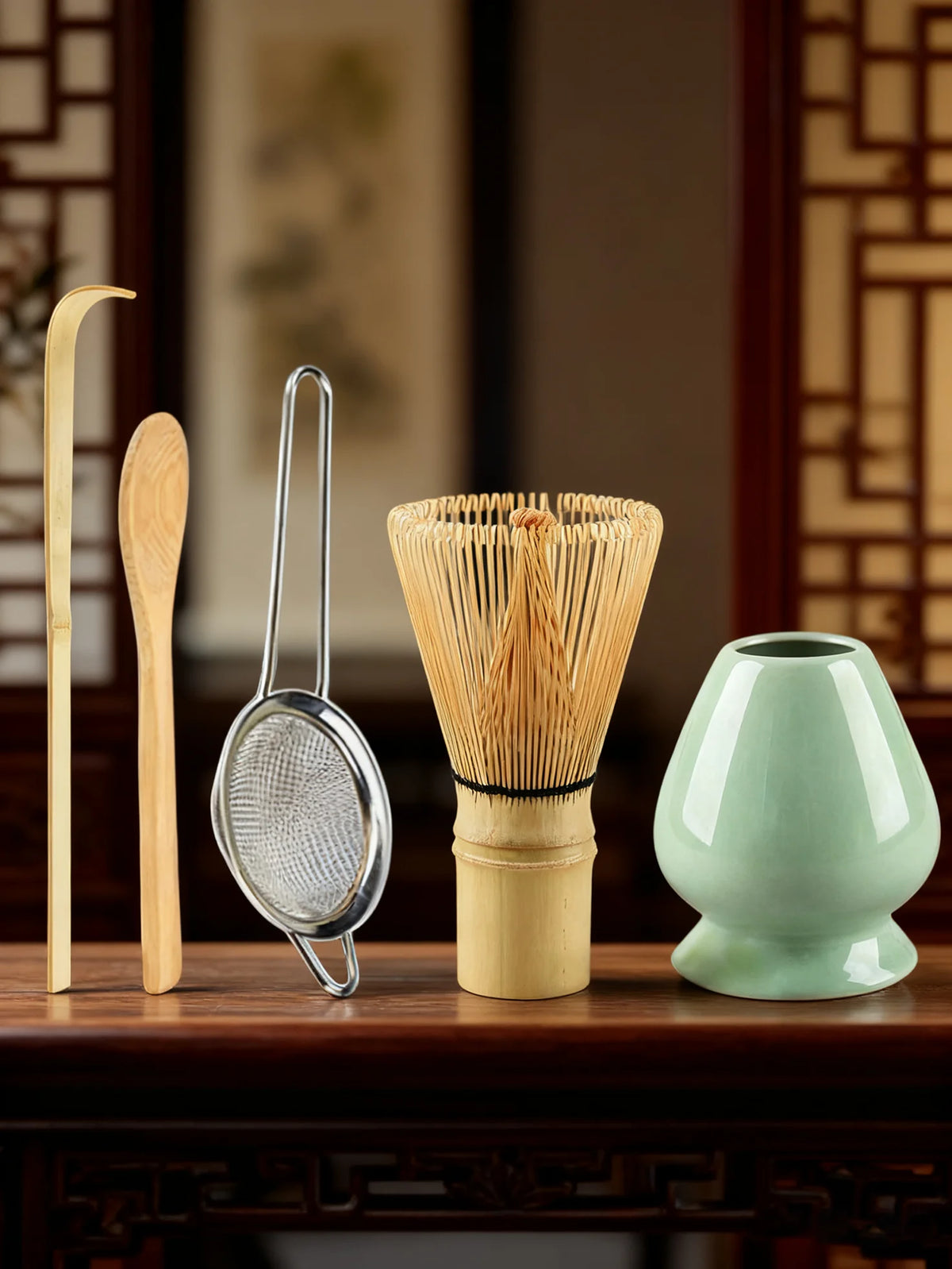 5pcs Matcha Whisk Set