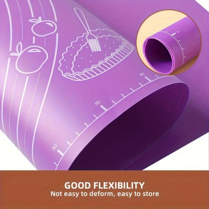 Non-Stick Reusable Dough Kneading & Rolling Mat
