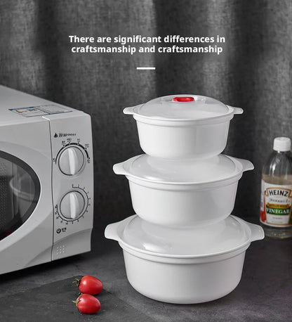 Microwave Food Heating Container with Lid