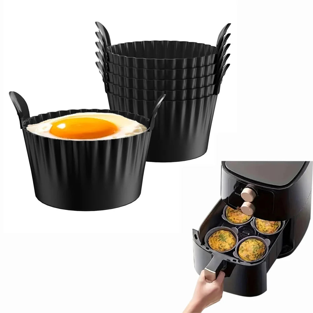 Silicone Air Fryer Egg Poacher Cups