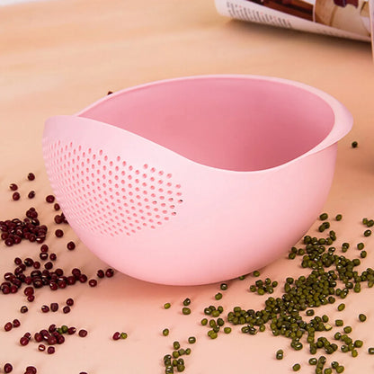 Kitchen Colander Rice & Fruit Washing Basket