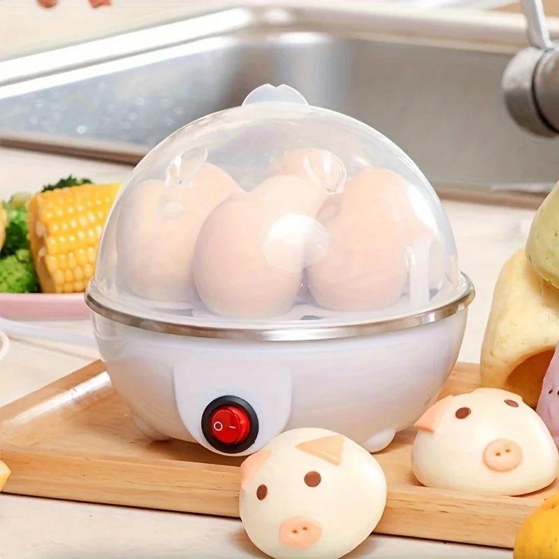Multi-Functional Boiled & Steamed Egg Cooker