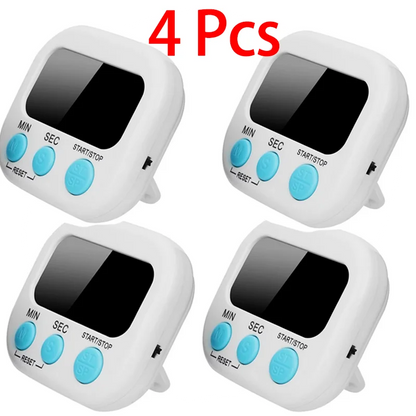 Digital Kitchen Timer Stopwatch with LCD Display