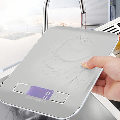 10/5kg Stainless Steel Digital Kitchen Scale