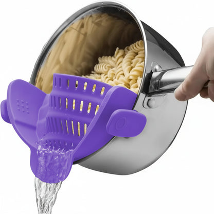 Clip On Strainer for Pots, Pans & Bowls